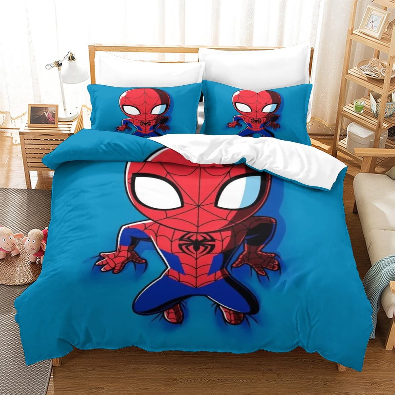 Spider man シーツ Spiderman Duvet Cover King Size Duvet Cover Double Bed Set